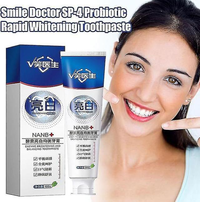 1-3X 2024 Ny Smile Doctor SP-4 Probiotisk Snabb Blekning Tandkräm 3st on Productcaster.