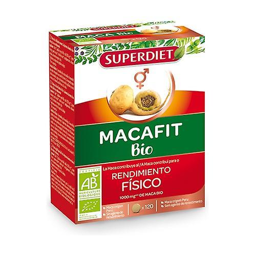 Super Diet Macafit Bio 120 tablets on Productcaster.