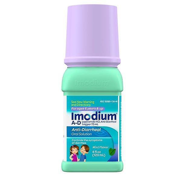 Imodium a-d liquid anti-diarrheal medicine for kids, mint, 4 fl. oz on Productcaster.