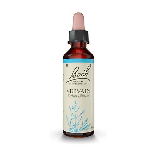 Bach Flower Essences 31 - Vervain 20 ml kukka eliksiiri on Productcaster.