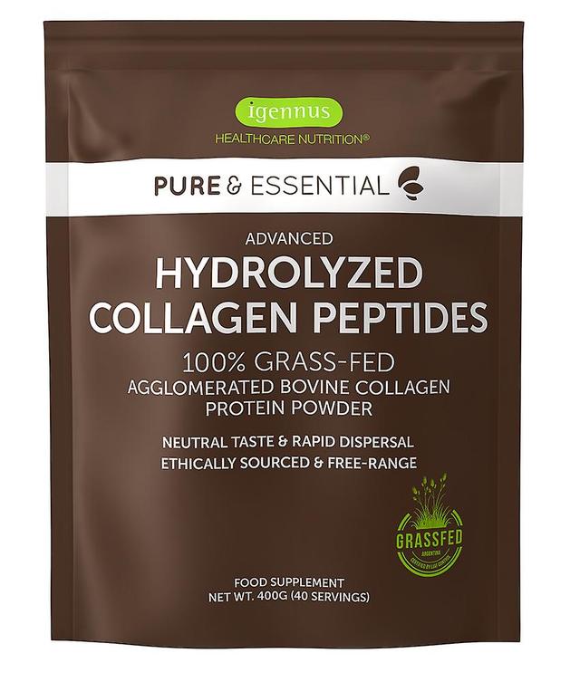 Igennus pure & essential advanced hydrolysed collagen peptides 400g on Productcaster.