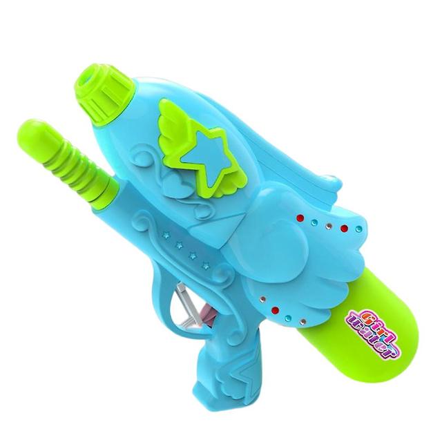 Large Capacity Water Spray Toy Pull-out Water Sprinklers For Birthday Gift Blue Star Water Gun on Productcaster.