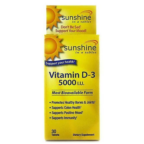 Sunshine Vitamin D, 5000 IE 30 Tabs (6er Packung) on Productcaster.