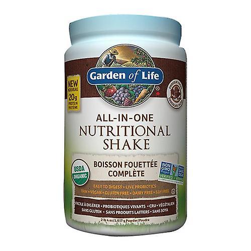 Garden of Life Raw All-in-One Nutritional Shake Schokolade Kakao, 1017 Gramm on Productcaster.