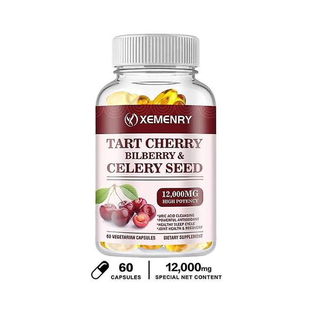 Vorallme Organic Tart Cherry Extract - 10:1 Extract 60 Capsules on Productcaster.