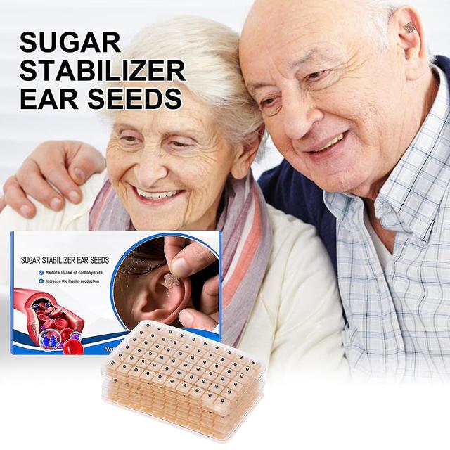 Unitoney Sugar Stabilizer Ear Seeds 600pcs, Reduce Appetite And Help Reduce Carbohydrate And Glucose Intake on Productcaster.