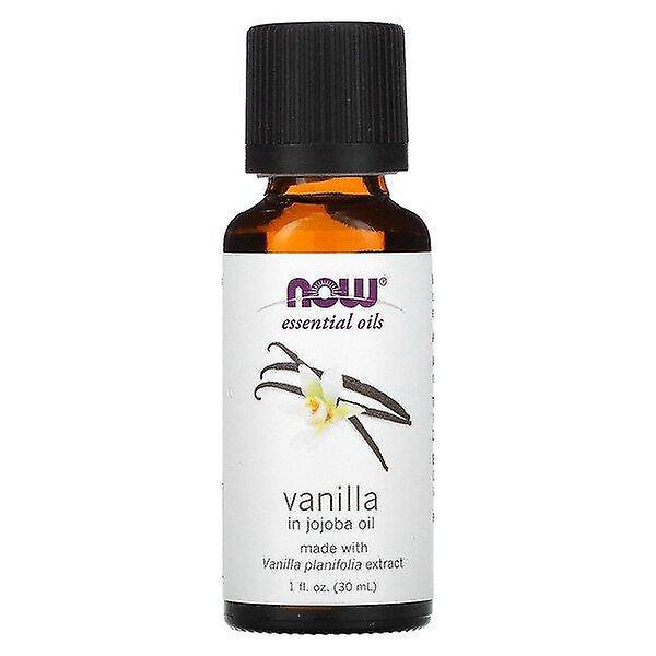 Now Foods, Essential Oils, Vanilla in Jojoba Oil, 1 fl oz (30 ml) on Productcaster.