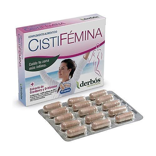 Derbós Cystifemine 30 capsules of 500mg on Productcaster.