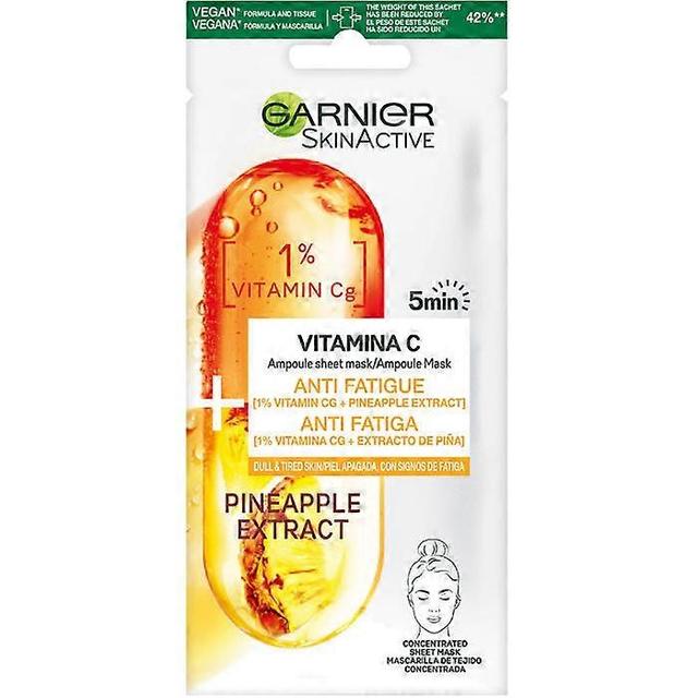 Refresh & glow pineapple face mask by garnier skinactive on Productcaster.