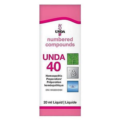 Unda_ 40, 20 ml de Unda on Productcaster.