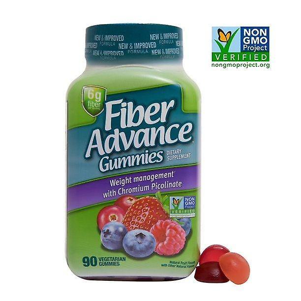 FIBER ADVANCE Vláknina advance riadenie hmotnosti denné vláknové gummies, 90 ct on Productcaster.