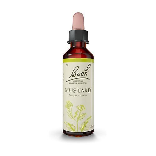 Bach Flower Essences 21 - Mustard 20 ml of floral elixir on Productcaster.