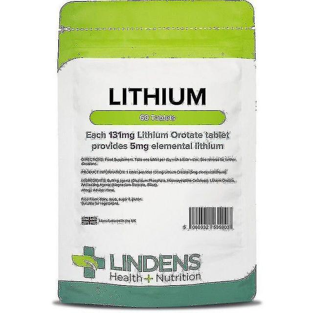 Otwoo Lindens Lithium 5mg Tablets 60 (5903) LONG on Productcaster.