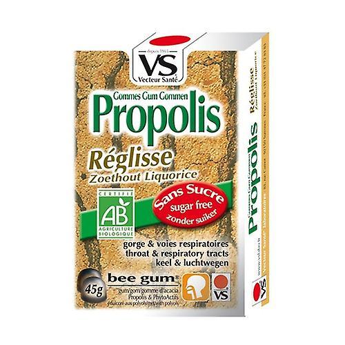 Vecteur Sante Propolis Liquorice Erasers 45 g on Productcaster.