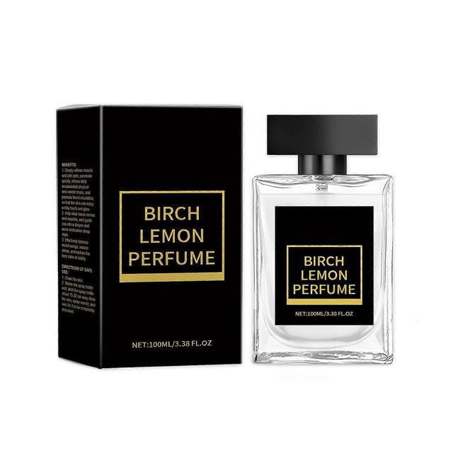 Zdiqing Men's Confidence Perfume LastingPerfume Fresh Wood Lemon Lingering Perfume 100ml Keltainen on Productcaster.