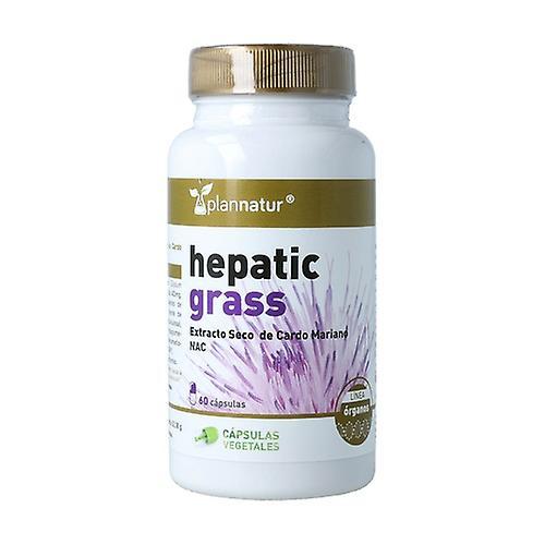 Plannatur Hepatic Grass dry extract Milk Thistle 60 capsules on Productcaster.