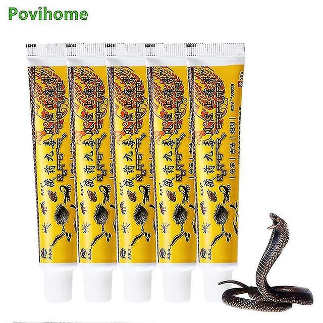 1/5pcs Scorpion Venom Pain Relief Cream Muscle Joint Soreness Massage Body 5pcs without box on Productcaster.