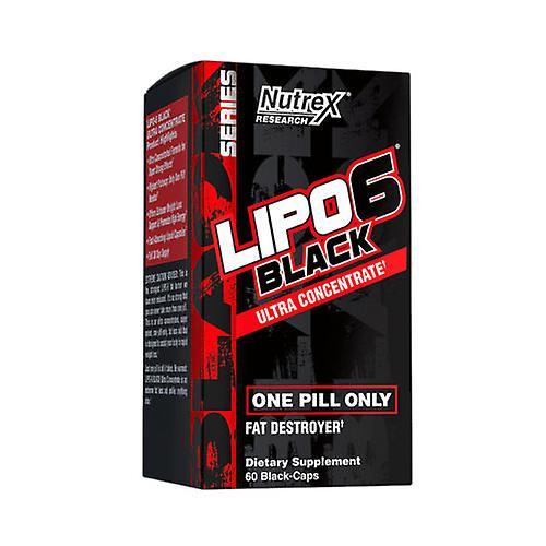 Nutrex Research Lipo-6 Black Ultra koncentrát, 60 Caps (balenie po 1) on Productcaster.