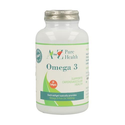 A to Z Pure Health Omega 3 60 capsules on Productcaster.