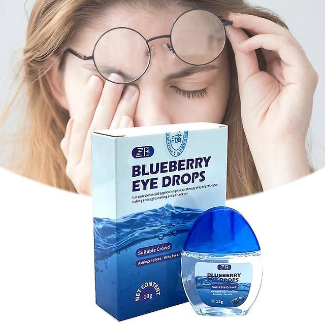 Aswei 2024 Blueberry Extract Eye Drops Liquid Dressing To Relieve Visual Fatigue Blurred Vision Medical Eye Drop Goods For Health Care with box on Productcaster.