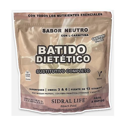 Sidral life Neutral kost shake 600 g on Productcaster.