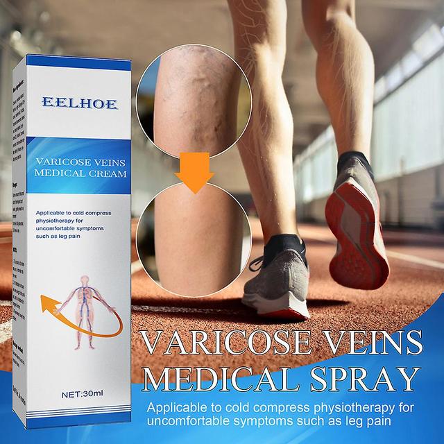 30ML Anti-Varicose Soothing Spray Improve Blood Circulations Massage Liquid on Productcaster.