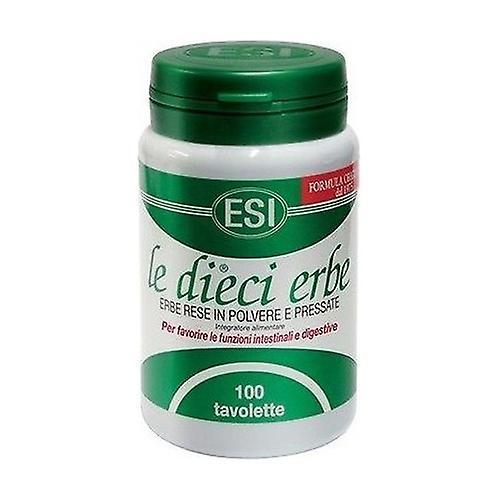 ESI De ti urter fordøjelsessystemet 100 tabletter på 400mg on Productcaster.