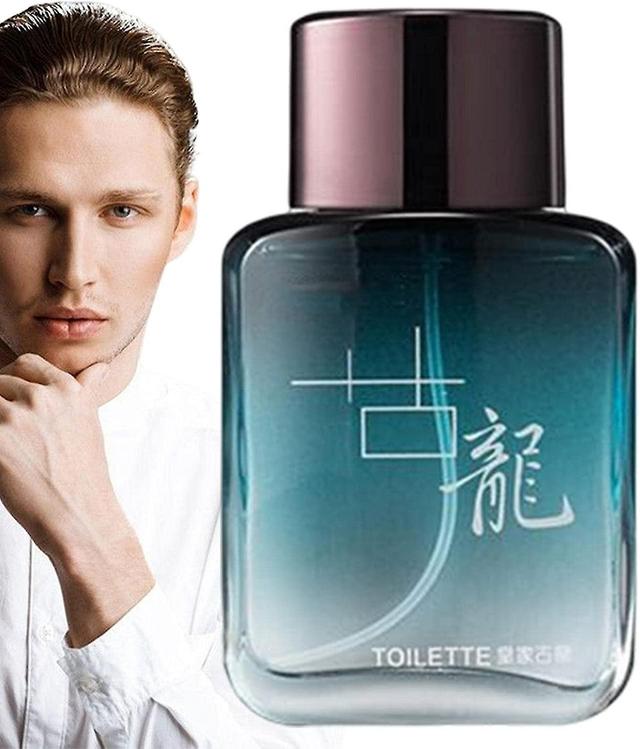 Szbght Eau De Toilette für Männer, Herrenparfüm Köln, 50ml lang anhaltendes Meerespheromon Köln für Männer ziehen Frauen an Blau on Productcaster.