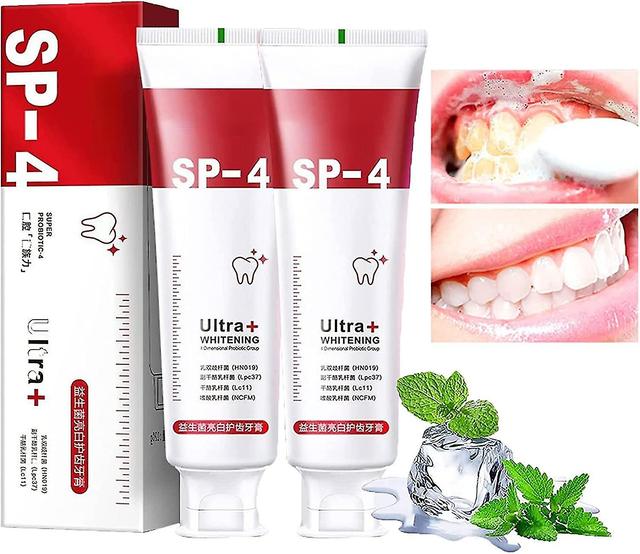 Sp-4 Probiotic Tootaste, Sp-4 Probiotic Tootaste Teeth Ner Tootaste, Sp-4 Tootaste Red 2pcs on Productcaster.