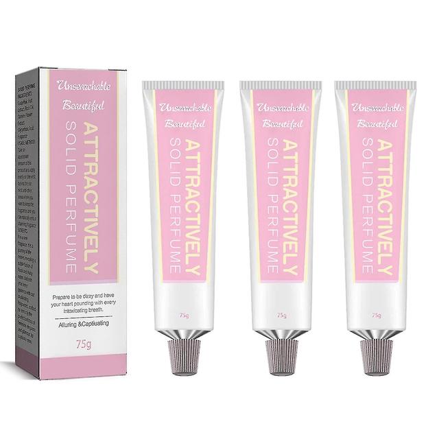 75g Solid-state Perfumes High Appealing Pheromone Fragrance Balm For Female 3pcs on Productcaster.