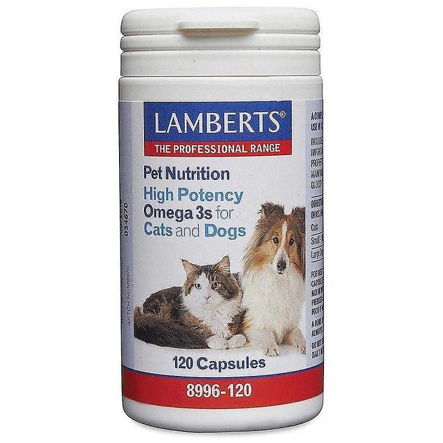 Lamberts High Potency Omega 3 for Cats and Dogs Caps 120 (8996-120) on Productcaster.