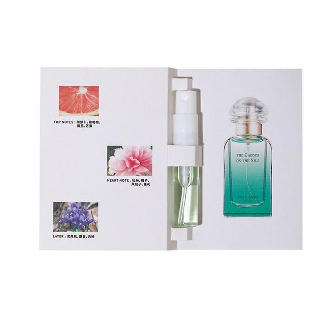 3ml Men's And Women's Perfume Lasting Eau De Parfum Card Fragrance Nile Garden on Productcaster.