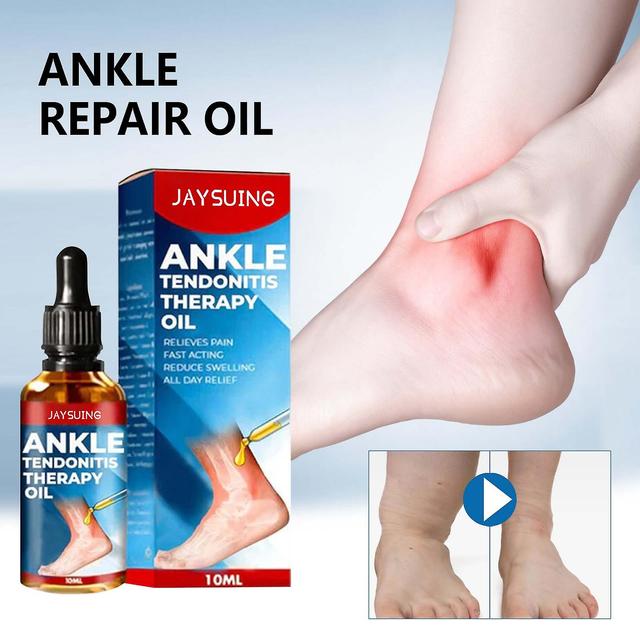 Flye Ankle Tendinitis Essential Oil, Reduces Ankle Pain, Soothes Joints, 10ml Brown on Productcaster.