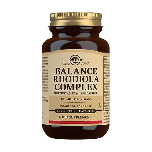 Solgar Balance Rhodiola Complex 60 vegetable capsules on Productcaster.