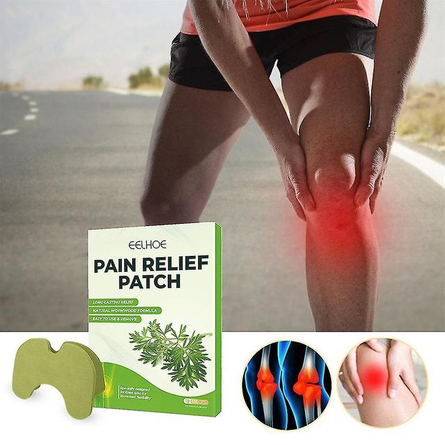 Ssylune 10/30pcs Knee Medical Plaster Wormwood Extract Knee Relief Patches Kit Knee Joint Pain Plaster Chinese Wormwood Extract Sticker on Productcaster.