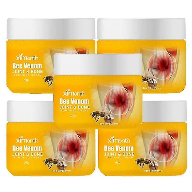 High Quality Bee Venom Joint and Bone Soothing Cream for Arthritis Pain Relief 5pcs on Productcaster.