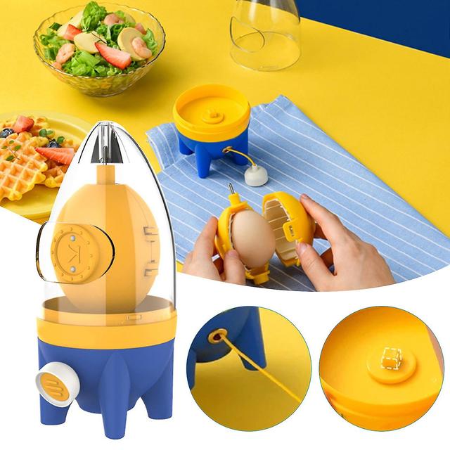 Egg White Yolk Beater Manual Household Egg Yolk Protein Beater Beater Does Not Break Eggs, Weight: 150g, Yellow on Productcaster.