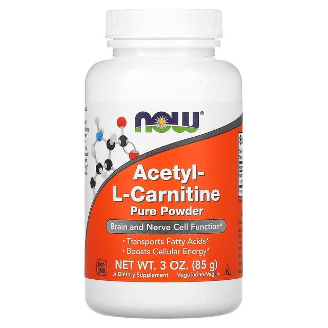 NOW Foods NOW Alimentos, Acetil-L-carnitina, 3 oz (85 g) on Productcaster.