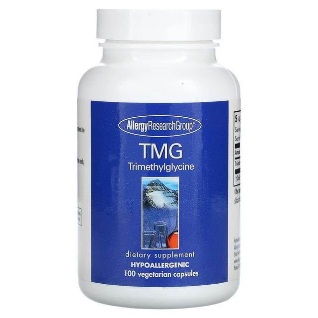 Allergy Research Group, TMG Trimethylglycine, 100 Vegetarian Capsules on Productcaster.