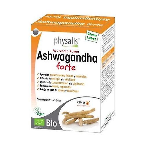 Physalis Organic Ashwagandha forte 30 tablets on Productcaster.