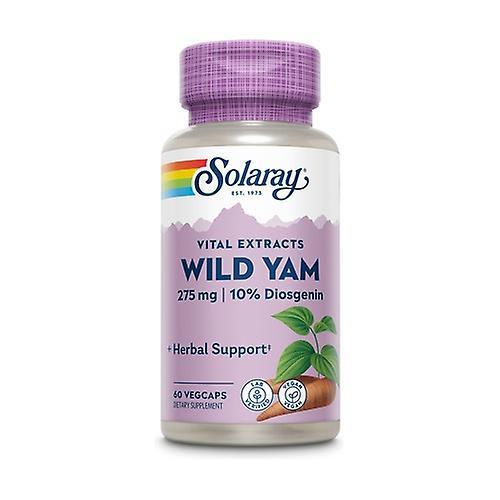 Solaray Wild Yam 60 capsules on Productcaster.