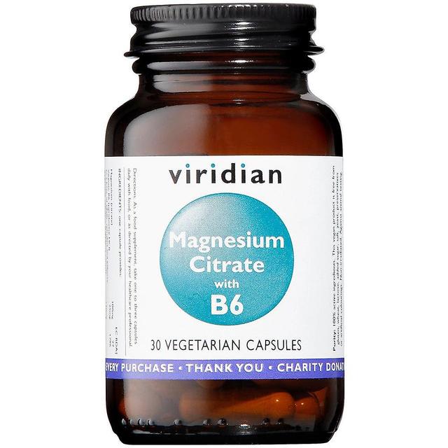 Viridian magnesium citrate with b6 30's on Productcaster.