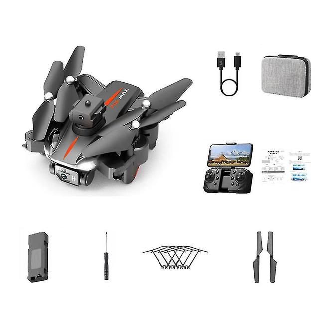 Scacv Portable Single Camera/dual Camera Aerial Vehicle 360 Flip Speed Adjustment Quadcopters Gifts For Kid Adult Black Dual 8K 1B on Productcaster.