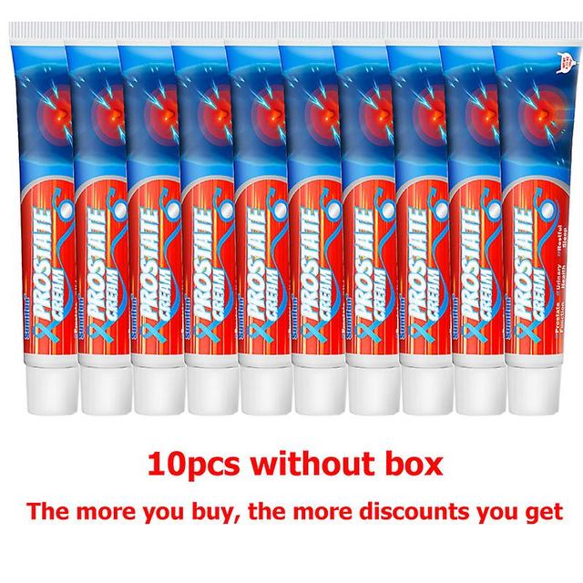 Qian 1-10pc Prostate Cream Treat Male Prostatitis Urethritis Ointment Urological Kidney Function Strengthen Body Care Plaster 10Pcs without box on Productcaster.