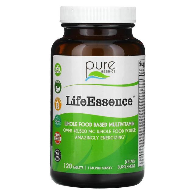 Pure Essence, LifeEssence, 120 Tablets on Productcaster.