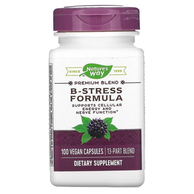 Nature's Way, Formula B-Stress, 100 Capsule Vegane on Productcaster.