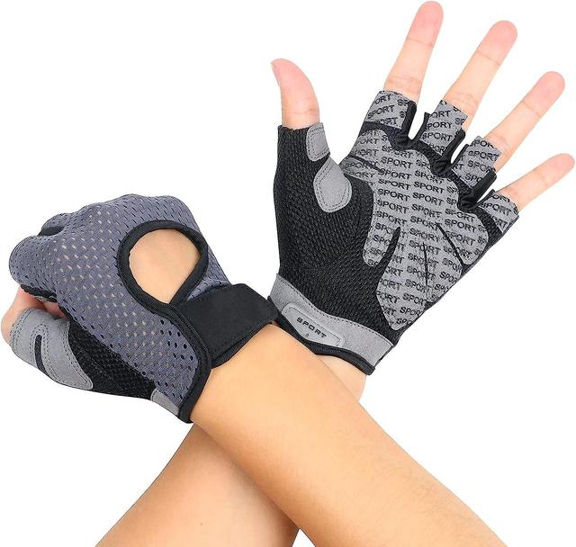 Dewenwils Dww-1 Paire De Gants De Gymnastique Respirants (gris M) Pour L'entranement, La Gym, La Gymnastique, L'haltrophilie, Le Fitness, La Barre ... on Productcaster.