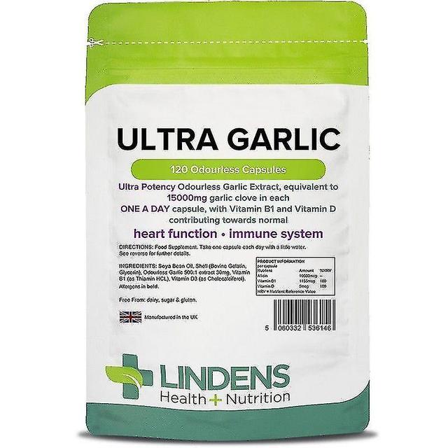 Ultra Garlic Capsules 120 (6146)- on Productcaster.