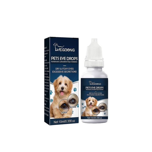 Drops for Advanced Lanosterol Therapeutic Eye Lubricating Drop for Dog & Cats | Improve Vision , Health & Dryness, Relief In Animals 10Ml Hk on Productcaster.