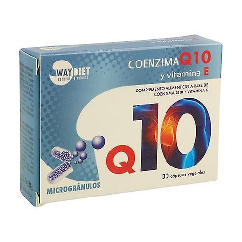 Waydiet Natural Products Q10 + E-vitamin 30 kapsler on Productcaster.